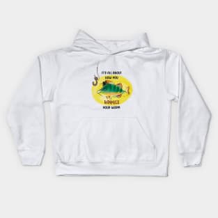 The great fisherman Kids Hoodie